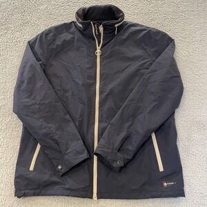 Barbour Kentmere Jacket Mens 2XL Hooded Full Zip Waterproof Breathable MWB0630